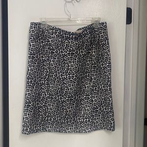 Leopard skirt